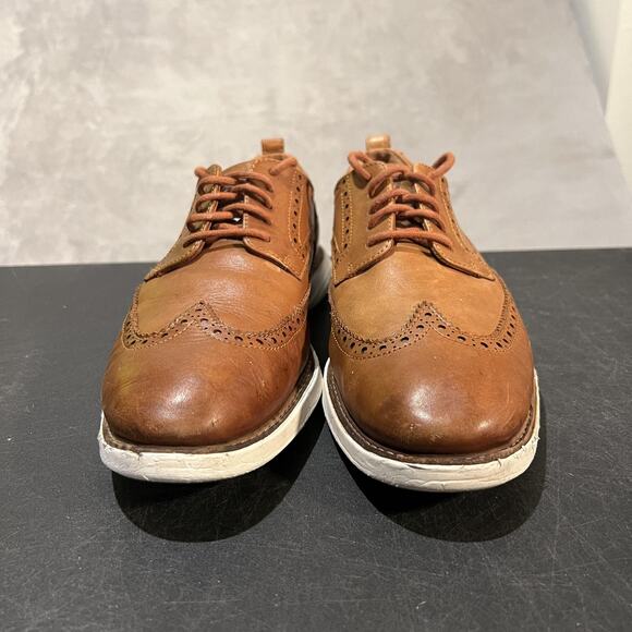 Cole Haan Grand Evolution Shortwing Shoes Mens 9.5 Leather Oxford Comfort OS - Picture 3 of 11